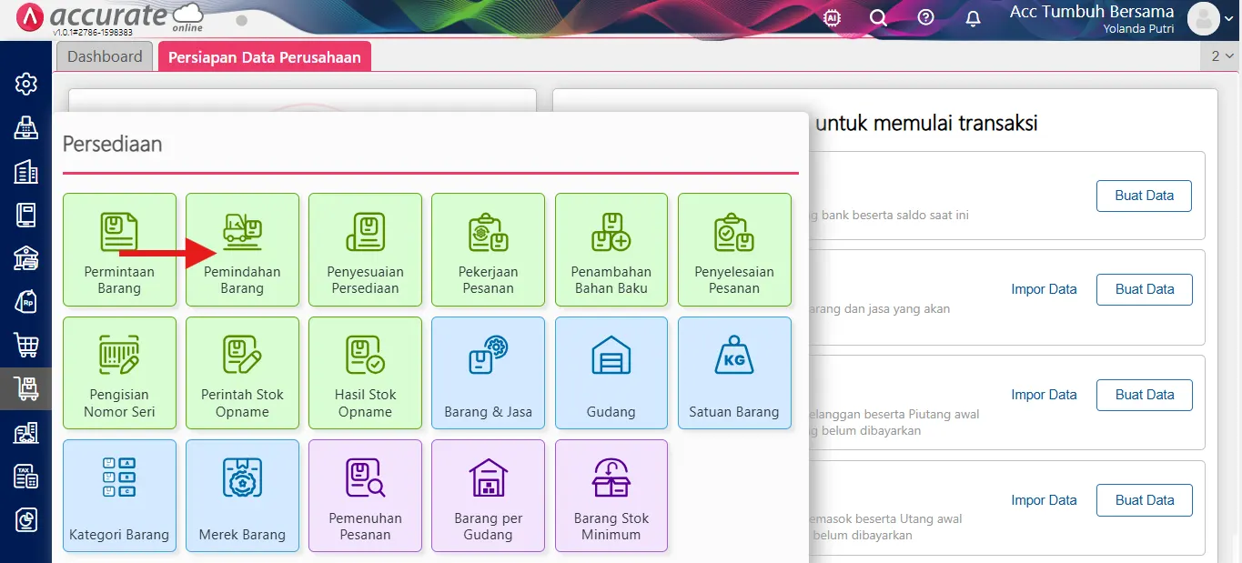 Cara membuat transaksi konsinyasi